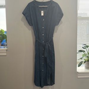 GAP | Soft Denim Dress | New with tags! | Size L